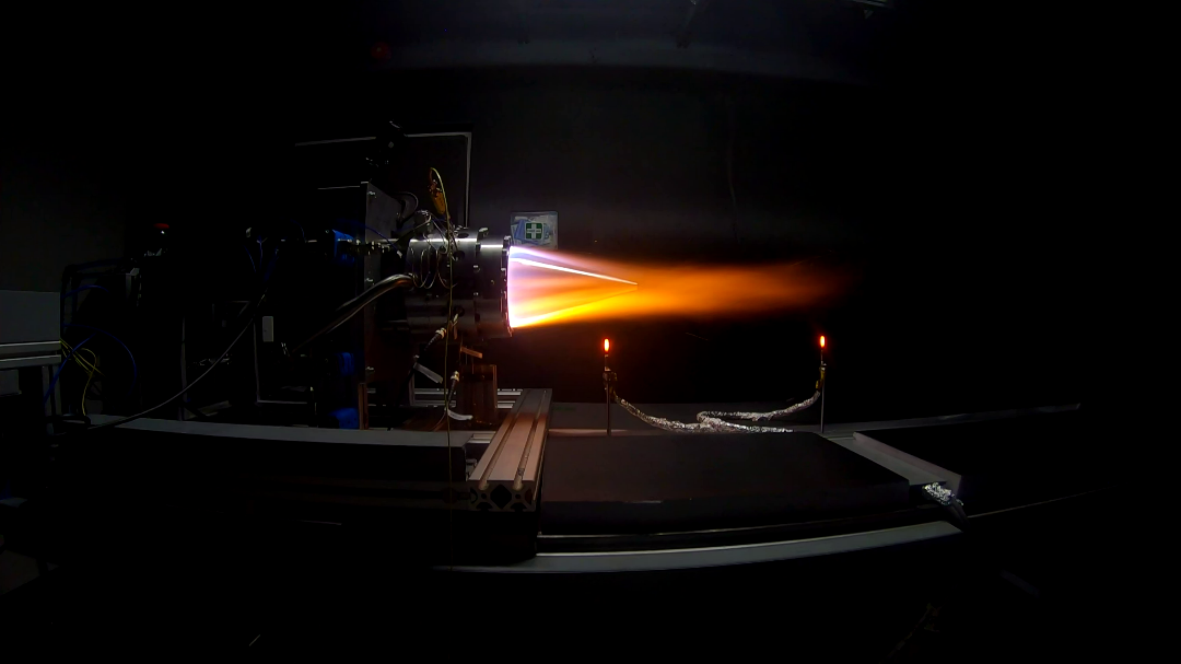 Rotating Detonation Engine test